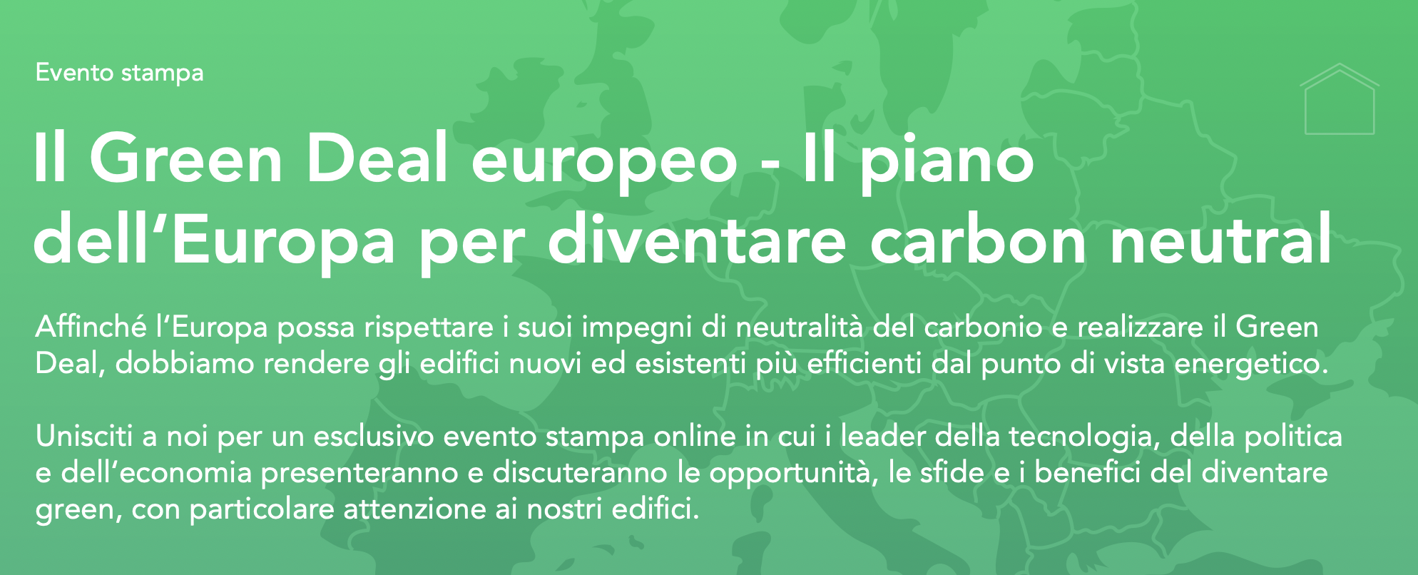 Il Green Deal europeo - Il piano dell‘Europa per diventare carbon neutral